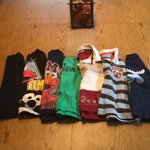 Bundle of 6 long sleeved boy shirts